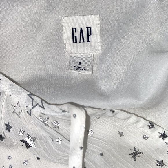 Gap Dress Starry White Fit and Flare NWOT Size Small - Picture 8 of 8